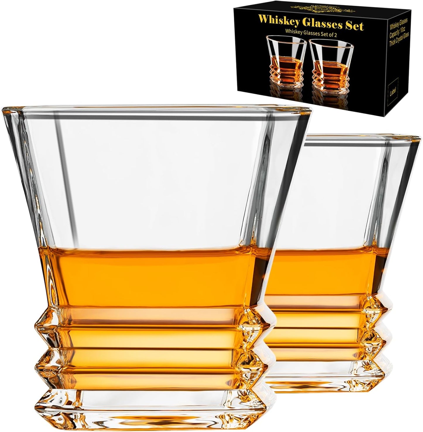 Whiskey Glasses Set of 2